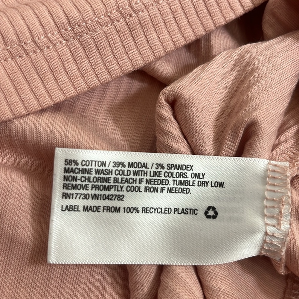 Ava & Viv Light Pink Ribbed T-Shirt - Picture 8 of 8